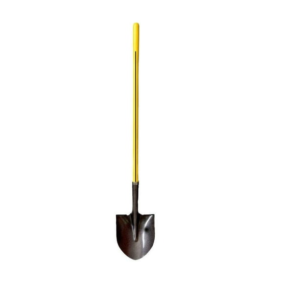 Nupla-72-016 Round Point Shovel, 48 in.Handle, 16 ga. CA2
