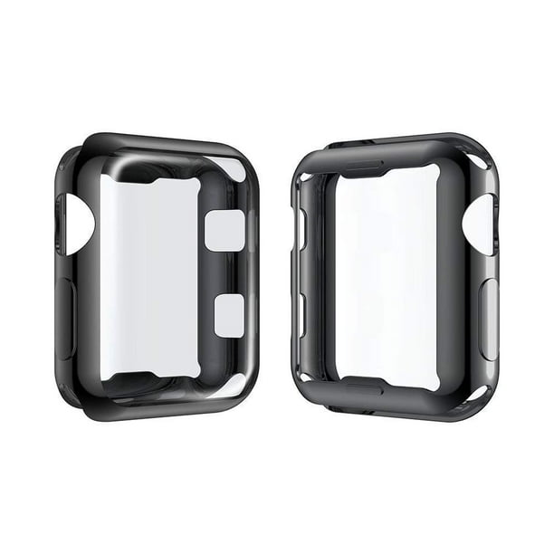 GLiving Series 3 42mm Case for Apple Watch Screen Protector, iWatch Overall Protective Case
