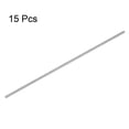 thumbnail image 3 of Uxcell 15 Packs 1.6mm x 100mm High Speed Steel (HSS) Round Rod Lathe Bar Stock DIY Tool, 3 of 5
