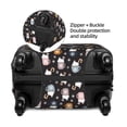 thumbnail image 2 of Fotbe Snowflake Cream Hot Cocoa Funda Protectora para Equipaje, Antirrayones y Resistente a la Suciedad, Compatible con Maletas de 18 a 32 Pulgadas-Medium, 2 of 7