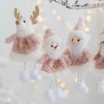 thumbnail image 2 of 4 Papá Noel Muñeco de nieve Slog Mids Árbol de Navidad Felpa Colgante Mini Muñecas Accesorios de Navidad 18 * 8 cm, 2 of 5