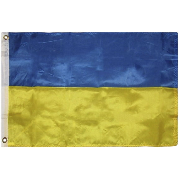 2x3 Ukraine Flag 2'x3' House Banner Brass Grommets Super Polyester Premium