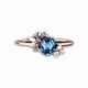 thumbnail image 3 of Estilo Europeo Y Americano de Moda Seis Garras Zirconia Incrustado Anillo, Lily Oro Anillo para las Mujeres, 3 of 5