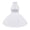White, variant on iiniim Girls Sequins Mock Neck Ballet Tutu Dress Gymnastic Leotard Skirt Ballerina Dancewear