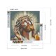 thumbnail image 5 of 5D DIY Taladro Vidrieras Jesús Kit Arte 30x30cm, 5 of 9