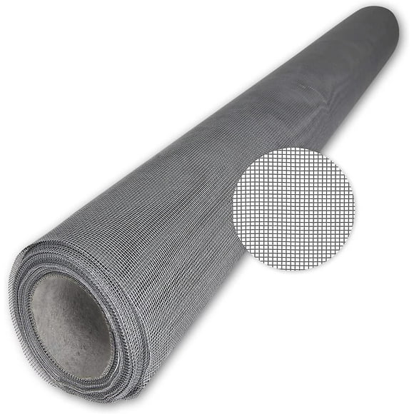 Custom Window Mosquito Net 1.2 X 5m, Anti-insect Anti-fly Net, Mosquito Net With Super Protection, Mesh Sold By The Meter - Gray