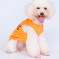 thumbnail image 3 of Letter Print Spring Summer Dog Clothes Puppy T-Shirt Polyester Pet Vest Casual, 3 of 5