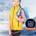 thumbnail image 3 of Toystoory Chaleco calefactable para niños, chaqueta calefactora eléctrica recargable por USB, chaleco deportivo de invierno lavable para niños Suministros térmicos No.1 Toystoory HA047116-01, 3 of 6