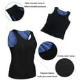 thumbnail image 3 of Lilvigor Sweat Shaper Men’s Premium Workout Compression Athletic Zip Tank Slimming Zip Vest Training Zip Tank Top, 3 of 6