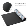 thumbnail image 3 of Xecao cute Mushroom Village Print Large Mouse Pad, 16x35.5in Mousepad, Professional Non-Slip Rubber Base Big Mouse Pad, Mouse Pad for Gaming & Office Full Desk Mouse Pad, 3 of 9