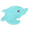thumbnail image 1 of Mangeoire Lente, Tapis d'Alimentation en Forme Texturé Doux pour Chats Bleu, 1 of 8