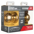 thumbnail image 3 of Ace Colonial Entry Lockset Polished Brass Steel 3 Grade, 3 of 3