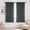 Dark Gray, variant on Deconovo Blackout Thermal Curtains with Tiebacks for Kids Room and Living Room, Back Tab Design, Black, 70"x63", 2 Panels