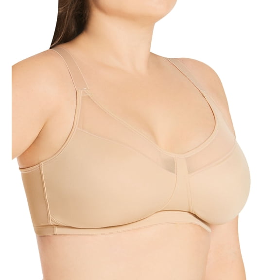 Playtex Women's 18 Hour Smoothing Minimizer Wireless Bra, Style US4697