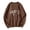 A-Brown512, variant on Women's Letter Boston Sweatshirt Oversized Long Sleeve Crew Neck Pullover Soft Retro Casual Sweatshirts