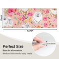 thumbnail image 5 of Pomeranian Dogs and Pioneer Flower Kitchen Rug Mat,Kitchen Runner Rugs Non Skid Washable,Decorative Kitchen Floor Mats for Kitchen,Sink,Laundry,17"X47", 5 of 5