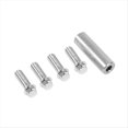 thumbnail image 4 of 500 Piezas 1,9 2,2 Llanta de Rueda Imperial M2 Tornillo Decoración para 1/10 RC Crawler Axial SCX10 90046 AXI03007 TRX4, A, 4 of 5