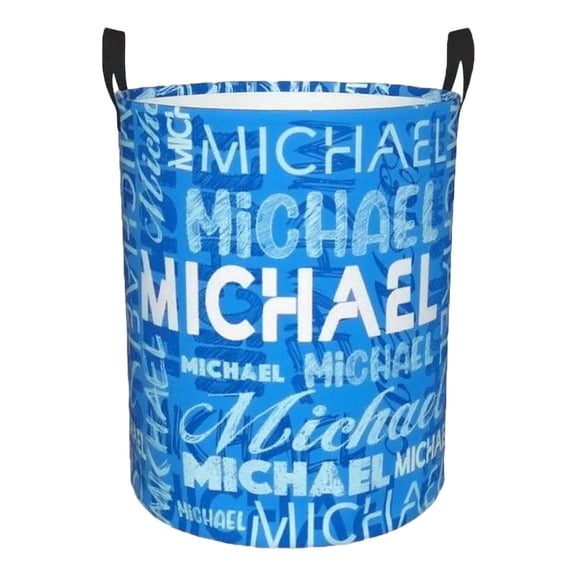 Personalized Laundry Basket, Dirty Clothes Hamper Storage Basket For Bathroom Bedrooms, Hamper For Home (B)