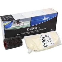 KiwiGrip Non-Skid Coating Water Based Acrylic - Ideal for Wood, Fiberglass, Epoxy, Concrete or Metal - Cream, 1L - KG-1CP-R