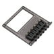 thumbnail image 2 of Puente de guitarra con ranura para pastilla Humbucker para guitarras eléctricas TL Telecaster, borde negro, 2 of 10