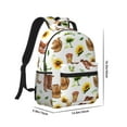 thumbnail image 2 of Yiaed Rustic Western Charm Print School Backpack College Backpack Daypacks for Students High School Spacious and Durable Daypack for Work and Travel-One Size, 2 of 6