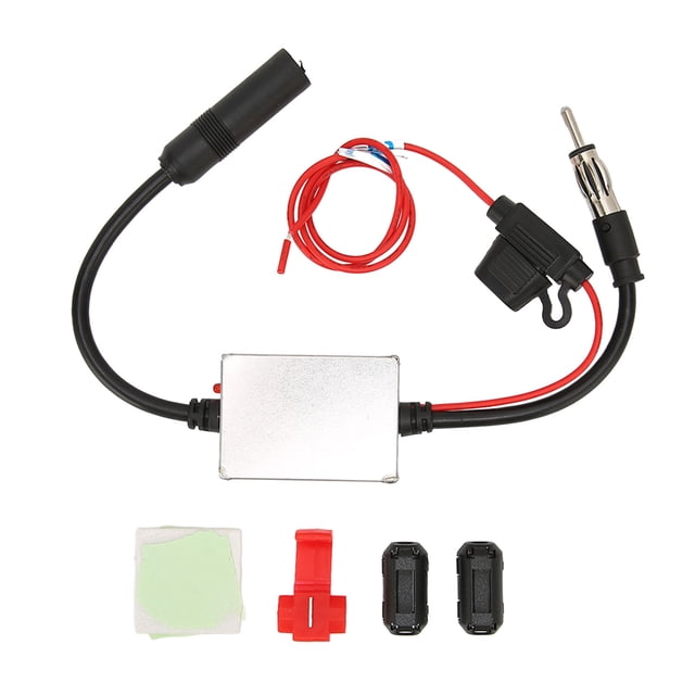 Amplificador De Señal De Antena De Radio Para Coche, Núcleo De Cobre 3C-2V, Amplificador De Señal Aérea De Radio, Antideformación Para RV, Camión, SUV