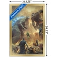 thumbnail image 3 of Justice League vs. Godzilla vs. Kong - Street Battle Wall Poster, 14.725" x 22.375" Framed, 3 of 5