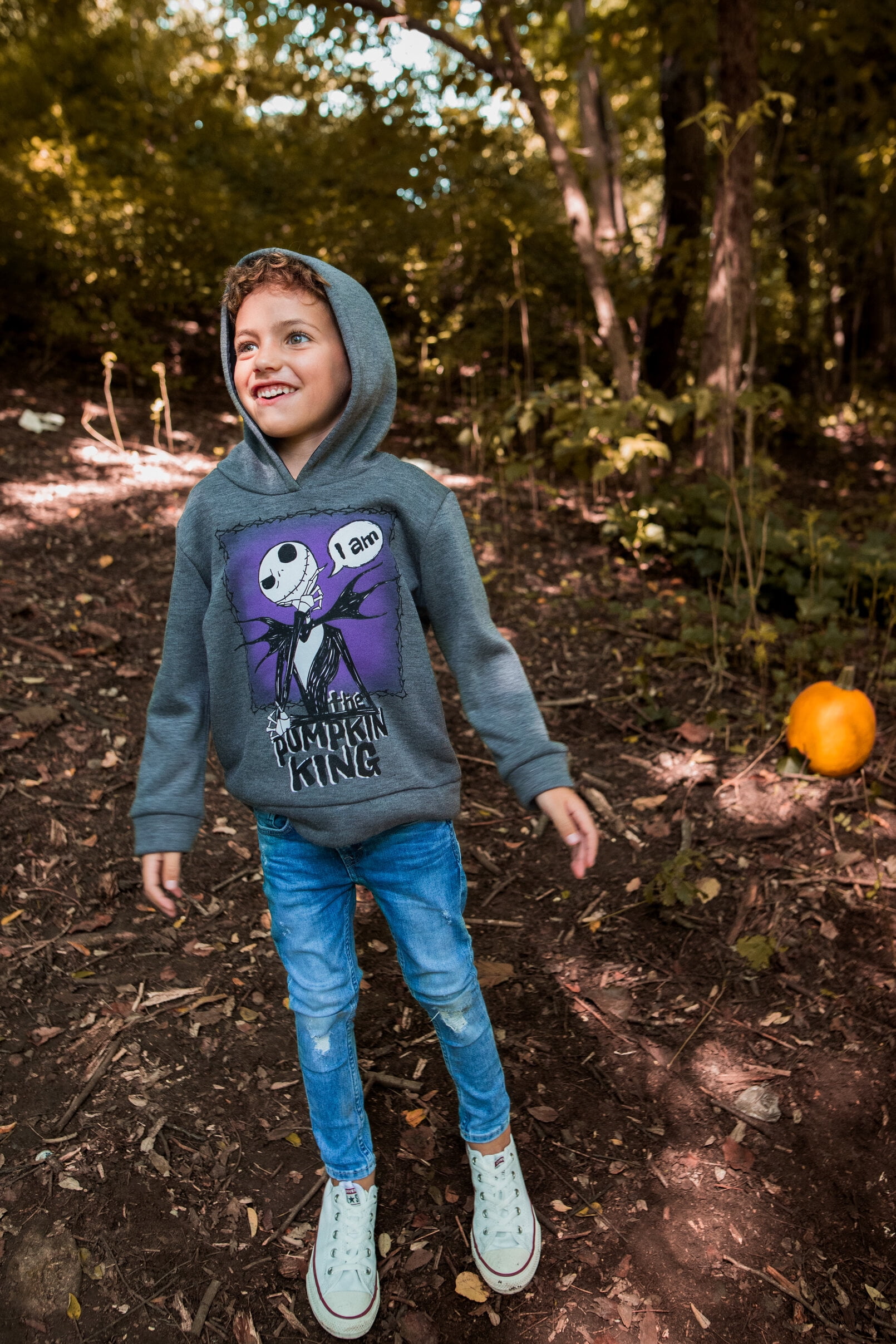 Disney Nightmare Before Christmas Jack Skellington Big Boys Fleece Pullover  Hoodie Toddler to Big Kid - Walmart.com