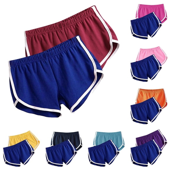 Hrsba Shorts with Pockets for Women,Loose Style Equipped with Waist Tie Comfortable Casual Shorts