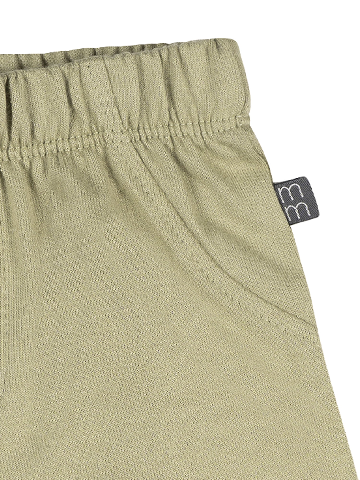 Modern Moments by Gerber Baby Boy Organic Shorts with Mock Pocket, Sizes 0/3 Months - 24 Months