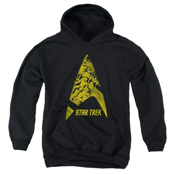 Star Trek - Delta Crew - Youth Hooded Sweatshirt - Large