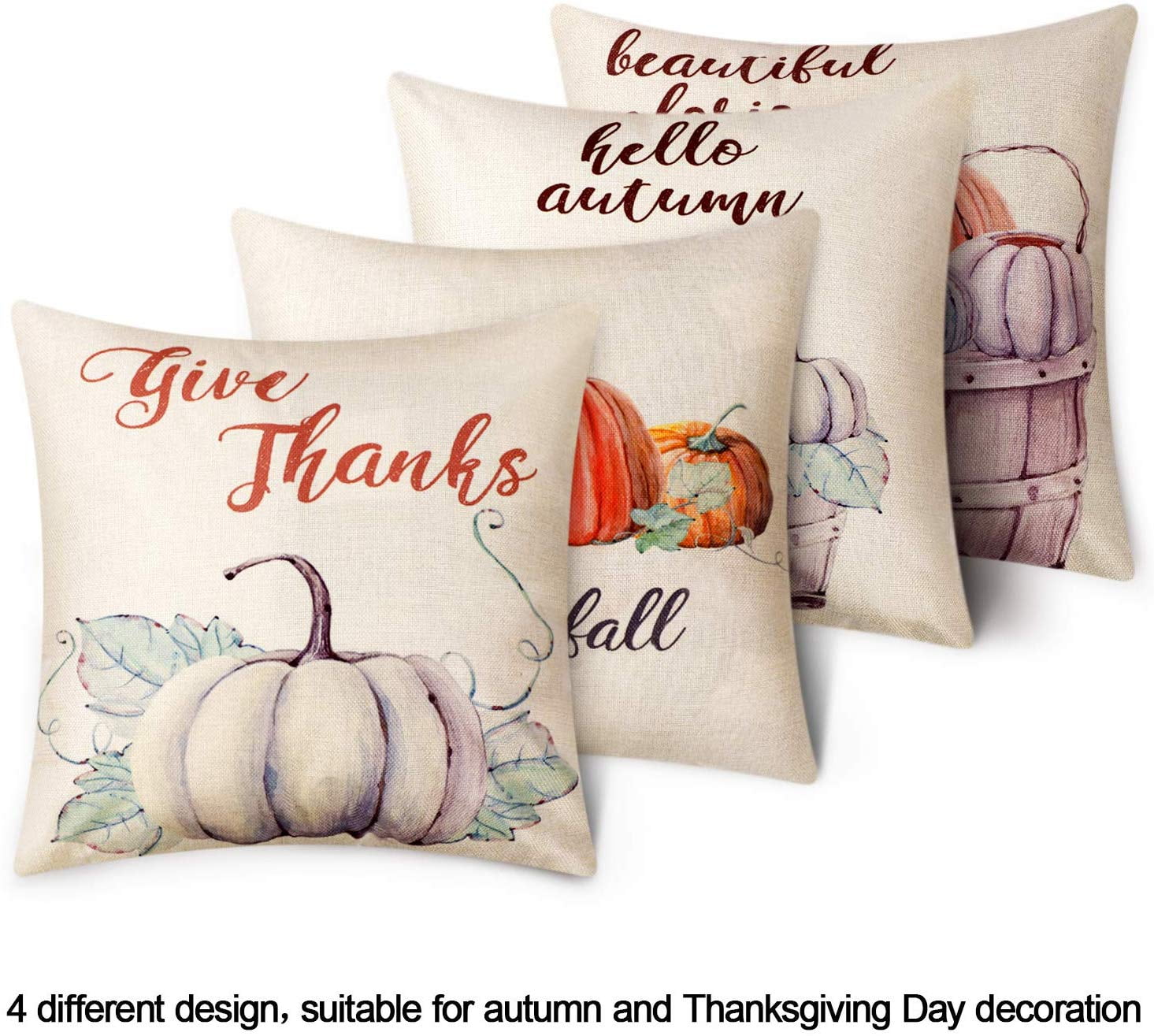 fall pillow covers 18x18