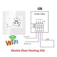 thumbnail image 1 of HEAT X5H Tuya WiFi / Smart Zigbee Thermostat Temperature Controller For Electric Floor/Water Heating/Water Gas Boiler ,Easy to Install, 1 of 7