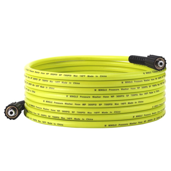 Manguera para lavadora a presión M MINGLE 7,6 m 1/4" M22 3600 PSI