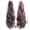 BROWN, variant on Claw Clip Ponytail Extensions with Layered Long Curly Hair - Style 4# - Long Layered Claw Clip Ponytail Curly Clip Ponytail, 1 Claw Clip Ponytail Extension, Easter, Wedding Makeup Organizers