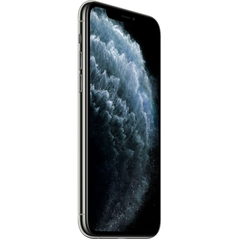 Apple iPhone 11 Pro 256GB Fully Unlocked (Verizon + Sprint + GSM Unlocked)  - Silver (Fair Cosmetics, Fully Functional) + LiquidNano Screen Protector