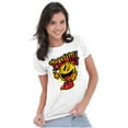 thumbnail image 3 of PACMAN Video Arcade Game Royalty Women's T Shirt Ladies Tee Brisco Brands S, 3 of 5