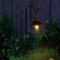 thumbnail image 3 of Solar Lantern Outdoor Hanging - Retro Metal Lantern Decorative with Edison Bulb Waterproof for Garden Patio Yard (Warm White ), 3 of 6