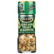 Alessi Seasoning Avocado Toast, 1.83 Oz (Pack of 6)