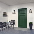 thumbnail image 4 of Millennium Lighting Grant Metal 2 Light Outdoor Wall Lantern- Powder Coat Black, 4 of 5