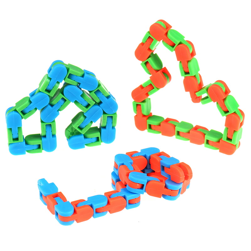 Details about   Wacky Track Snap and Click Toys Kids Autism Snake Puzzles Classic Sensory ToALUK 