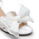 thumbnail image 2 of DREAM PAIRS - Sandalias de tacón con nudo de lazo para mujer, tacón alto y grueso, puntera abierta, correa al tobillo, para boda, fiesta nupcial, 2 of 5