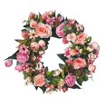 thumbnail image 3 of de flores artificial de primavera de 16 pulgadas para puerta delantera, pared, boda, decoración de, 3 of 9