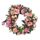 thumbnail image 3 of rosas artificiales de 16 pulgadas, Floral de primavera, de para puerta delantera, ventana,, 3 of 9