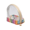 thumbnail image 2 of Bolsa de maquillaje pequeña resistente al agua, bolsa de maquillaje para mujer, bolsa de cosméticos de viaje Arcoíris, 2 of 8