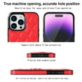 thumbnail image 2 of Case for iPhone 15 Plus,Decase PU Leather Shockproof Case Business Vintage Elegant Protective Back Phone Shell With Ring Kickstand Holder,for iPhone 15 Plus - red, 2 of 7