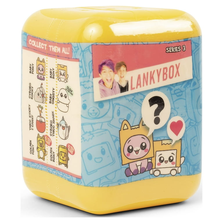  LankyBox Mini Foxy Mystery Box Foxy Mystery Box with 9 Exciting  Toys to Discover Inside, Officially Licensed LankyBox Merch : Toys & Games