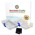 thumbnail image 2 of Ribbon Crimps for Jewelry Making, Ribbon Clamps, Fold Over Cord Ends, Jewelry Finding Kit for Bracelets, Bookmarks; 4 Colors 10 16 20mm, 2 of 6