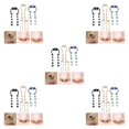thumbnail image 3 of Guardoinrt Xiangbala Magnetic Fake Septum Nose Rings Hoop for Women Chic and Sophisticated 5 Colors 5Set, 3 of 6