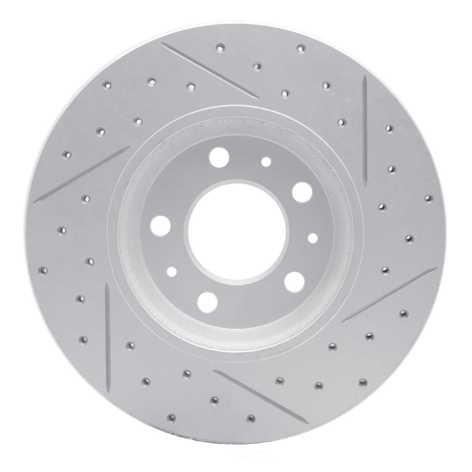 Dynamic Friction Company 830-53005L DFC Geoperformance Rotor - Drilled and Slotted